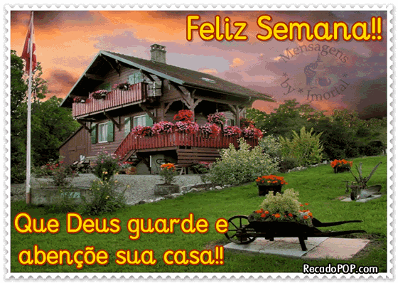 Que Deus guarde e abenoe sua casa!