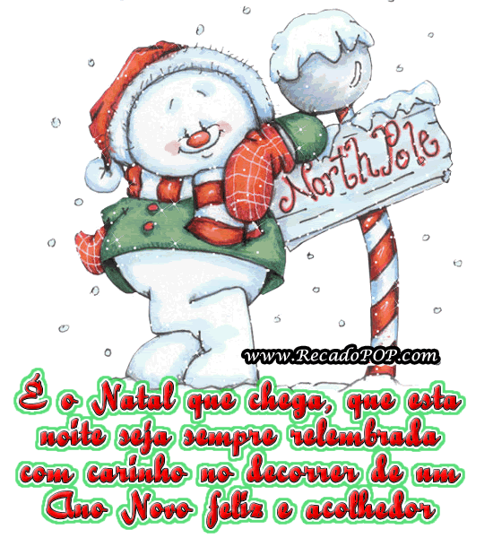 Mensagens de Bonecos de Neve Mensagens de Bonecos de Neve