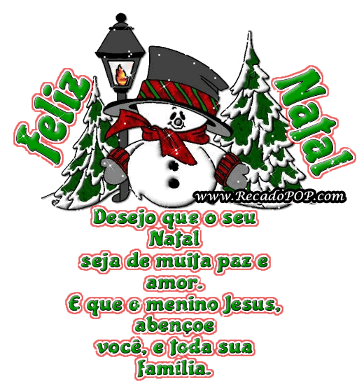 Mensagens de Bonecos de Neve Mensagens de Bonecos de Neve