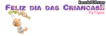 Feliz dia das crianas!