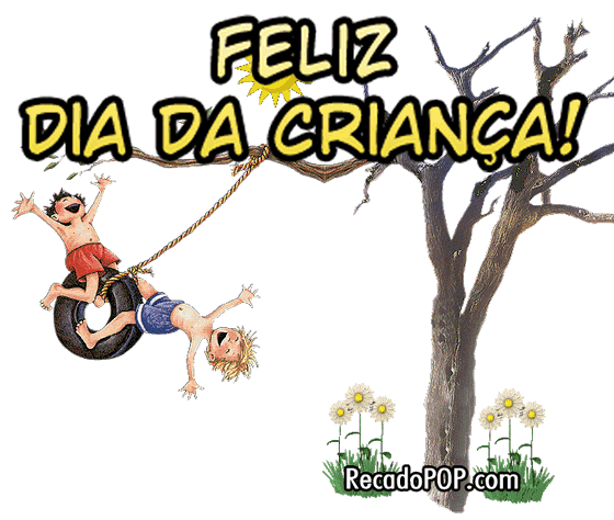 Feliz dia da criana!