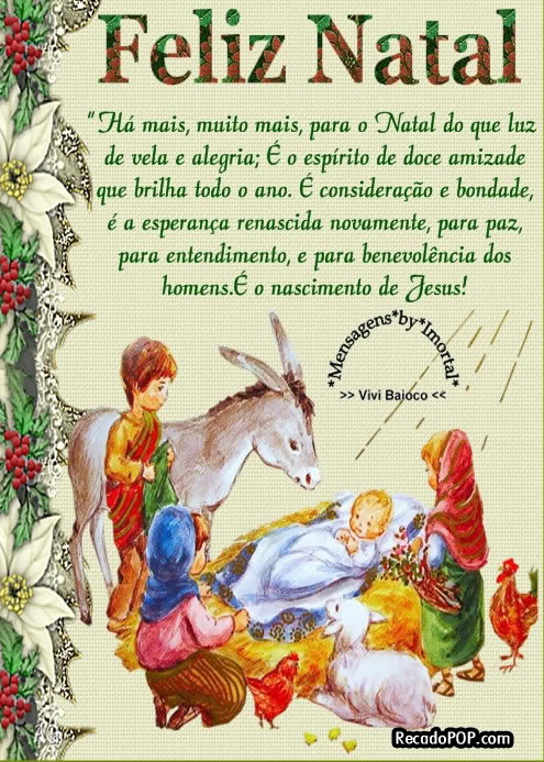 Mensagens de Natal Mensagens de Natal