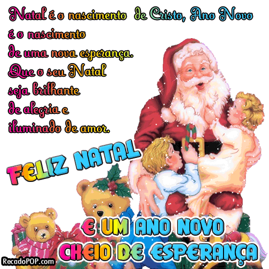 Mensagens de Natal e Ano Novo Mensagens de Natal e Ano Novo