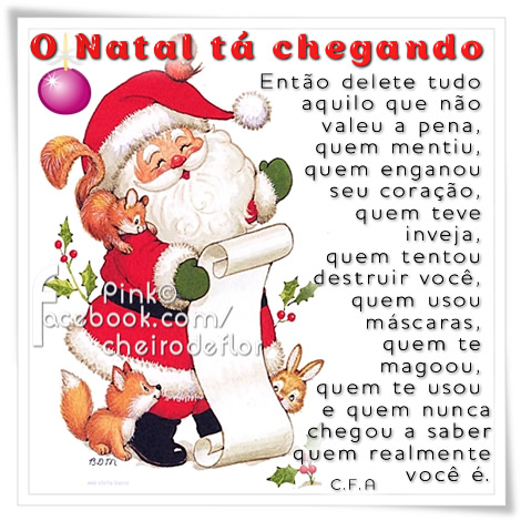 Mensagens de O Natal Está Chegando Mensagens de O Natal Está Chegando